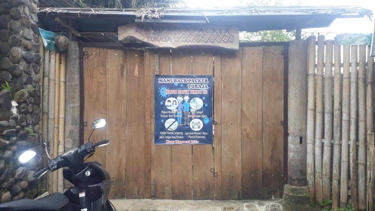 Toraja Manubackpacker Hotel Rantepao Bagian luar foto